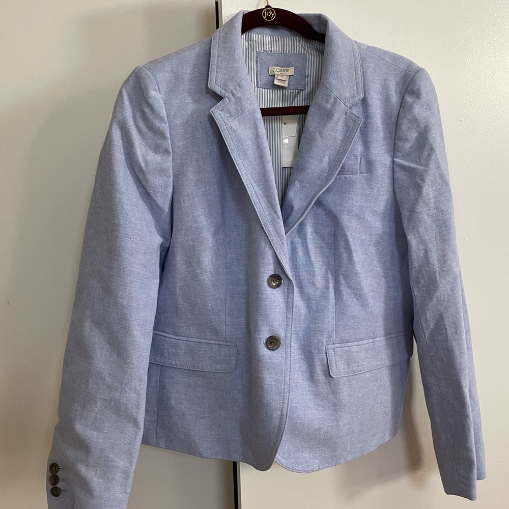 Jcrew women’s linen blazer